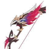 Astral Vulture's Crimson Plumage