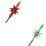 5★ Crimson Moon’s Semblance ,  Primordial Jade Winged-Spear