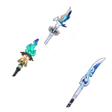 4★  Missive Windspear ,  Tamayuratei no Ohanashi ,  Wavebreaker’s Fin