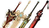 4★  Serpent Spine ,  Ul­ti­mate O­ver­lord’s Me­ga Ma­gic Sword ,  Talking Stick ,  Blackcliff Slasher