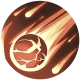 Meteoric Flames